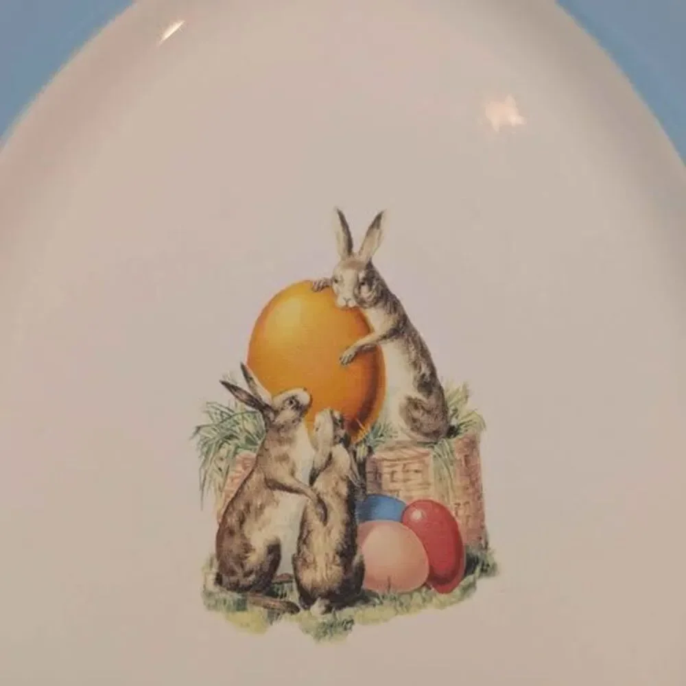 Williams-Sonoma Easter Bunny Nostalgia Plates